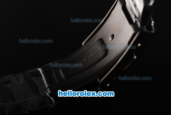 Tag Heuer Carrera Quartz Movement PVD Case with Black Dial - Click Image to Close